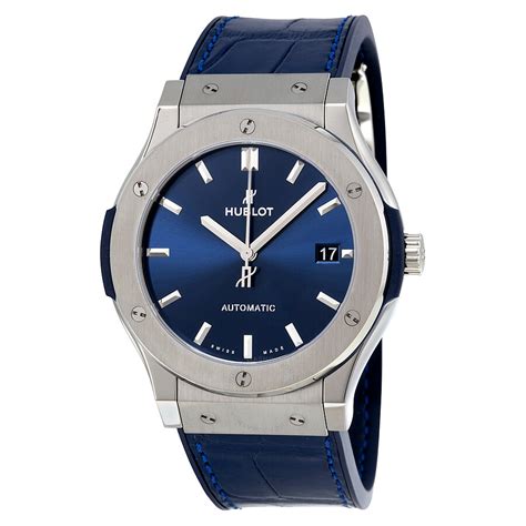 hublot classic fusion blue watch|hublot classic fusion automatic watch.